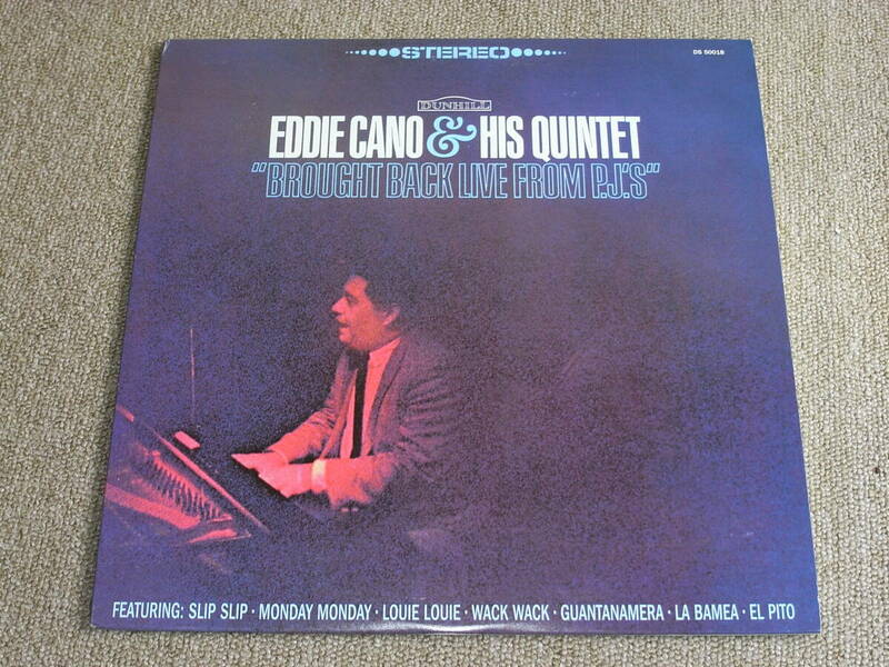 EDDIE CANO & HIS QUINTET / BROUGHT BACK LIVE FROM P.J.S