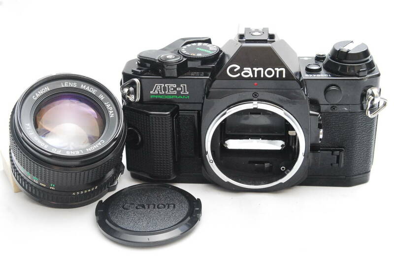 Canon AE-1 PROGRAM/FD 50mm 1:1.4 (良品） 05-28-12