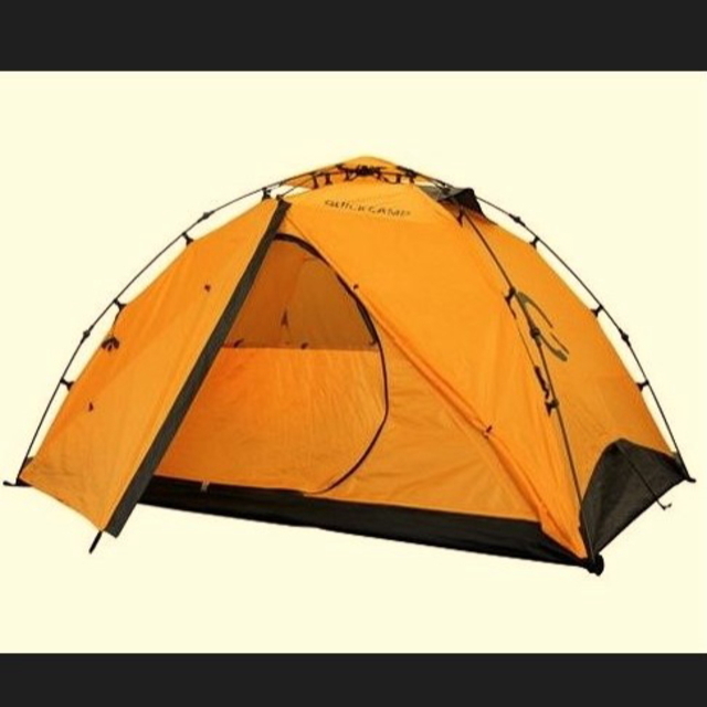 クイックアップテント 【未使用】 QC-FT270 ワンタッチテント 4-5人用 QUICKCAMP QUICK-UP TENT キャンプ 公園 アウトドアに☆ /63690