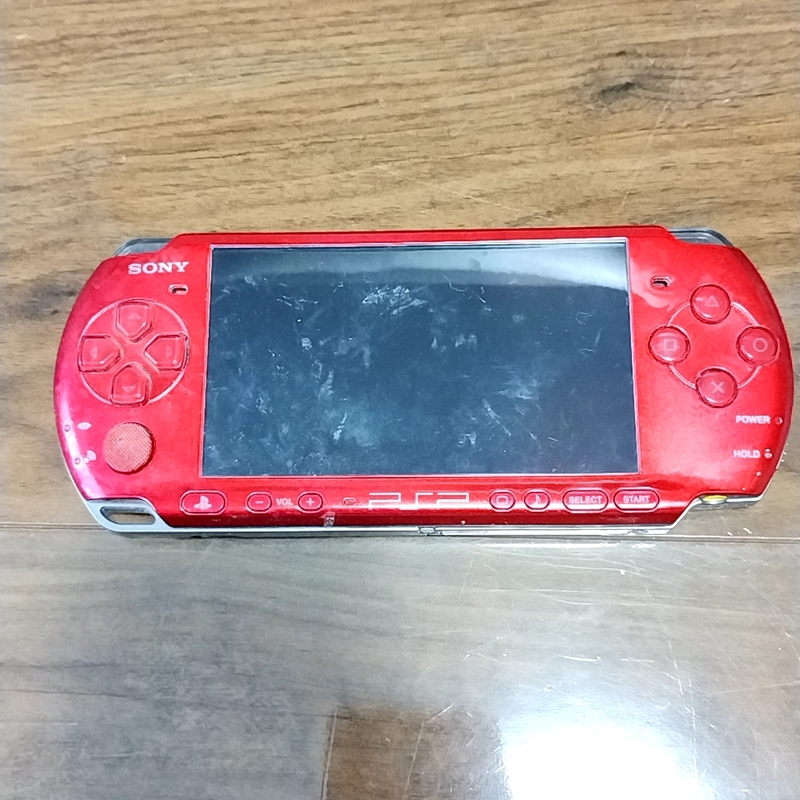 PSP プレイステーション・ポータブル本体 ラディアントレッド PSP-3000 sony ソニー