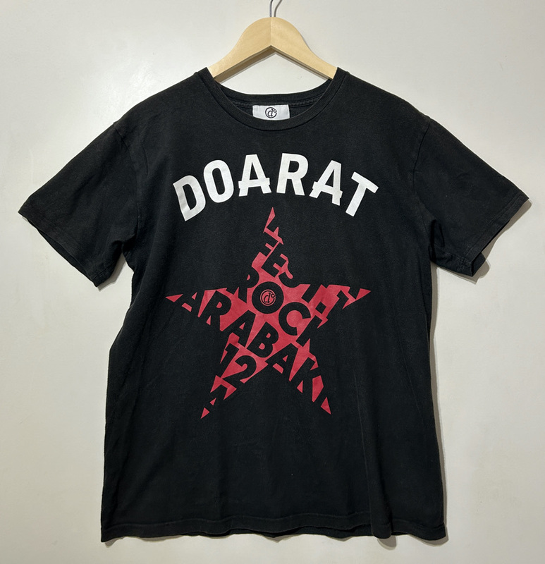 ★DOARAT × ARABAKI ROCK FEST.12 ドゥアラット 半袖Tシャツ バンドT L 黒 ブラック 星 スター フェス