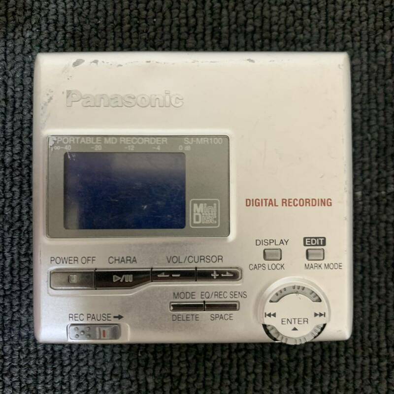 Panasonic ポータブルMDプレーヤー SJ-MR100 パナソニック レコーダー