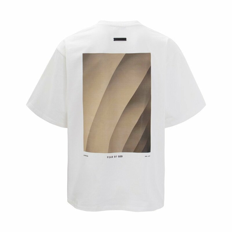 【FEAR OF GOD】X RRR 123 Hollywood コラボ 半袖 Tシャツ ユニセックス カットソー オーバーサイズ コットン Mサイズ
