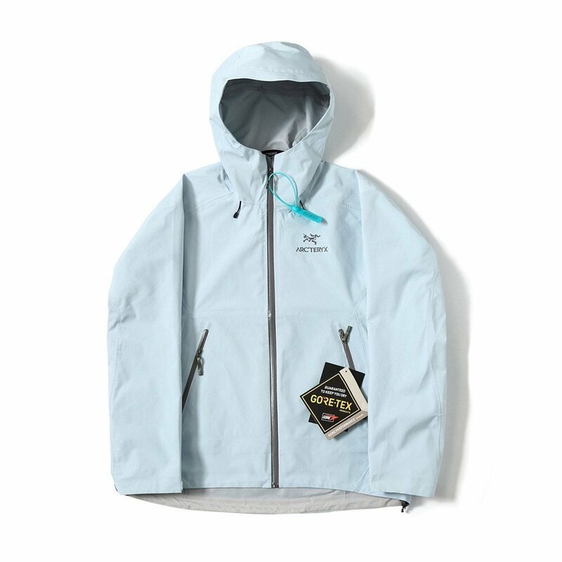 ARC'TERYX▲GORE-TEX▲BETA LT▲ベータ▲JACKET▲MEN'S 淡いブルー 防風 ジャケット 男性 アウタドア Mサイズ