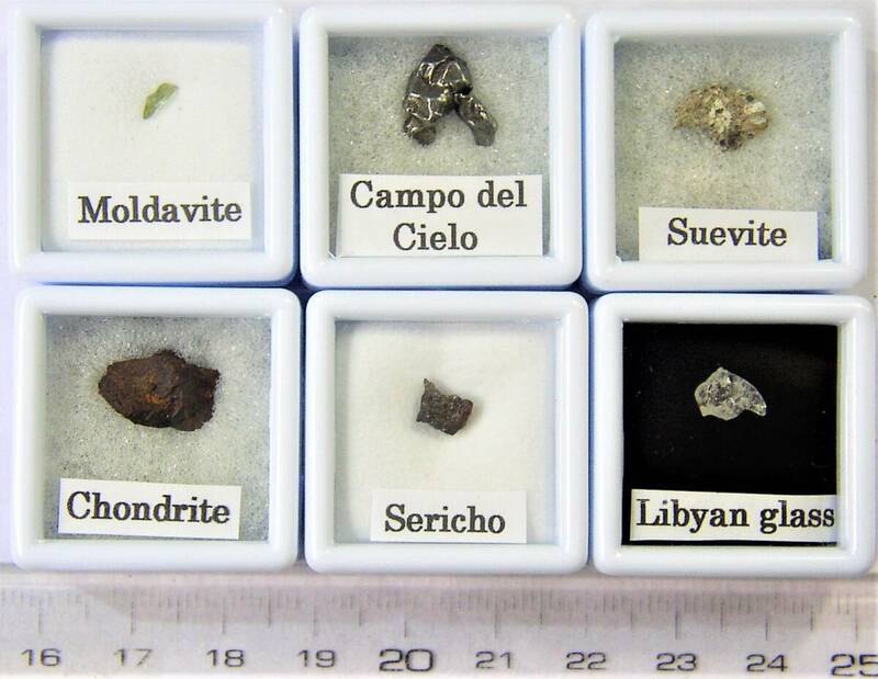 隕石　６種セット　説明書付