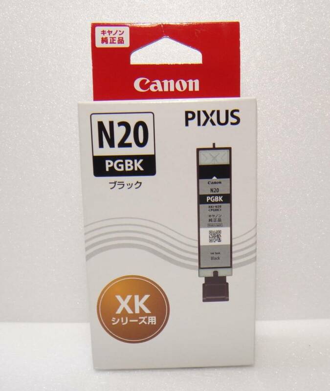 新品、未開封　送料無料 canon　純正　インクカートリッジ　N20　PGBK　ブラック　XKシリーズ用　キャノン