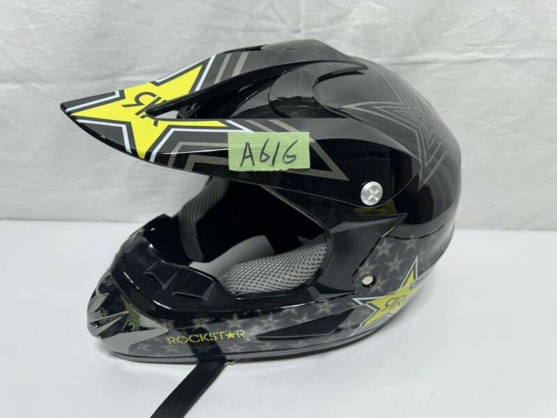 a616)ヘルメット　ROCKSTAR　XLサイズ