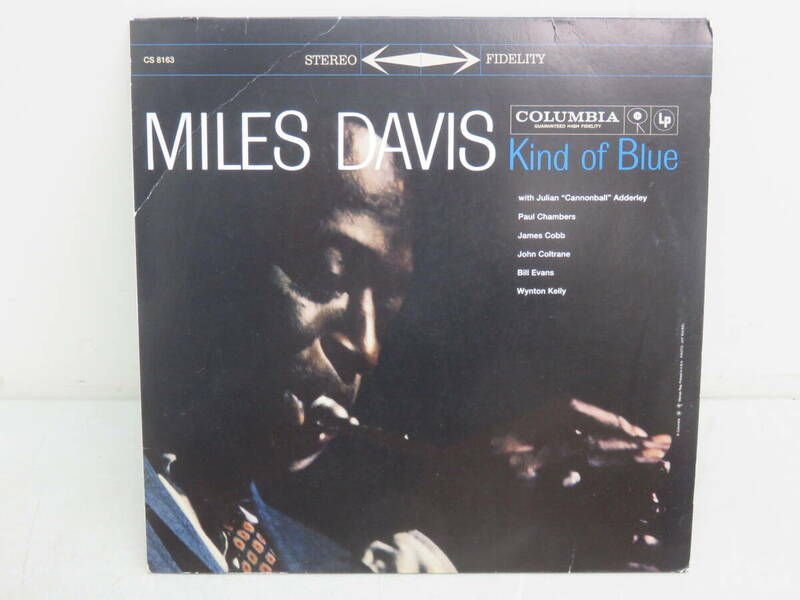 MILES DAVIS KIND OF BLUE マイルス・デイヴィス カインド・オブ・ブルー LP レコード 現状品