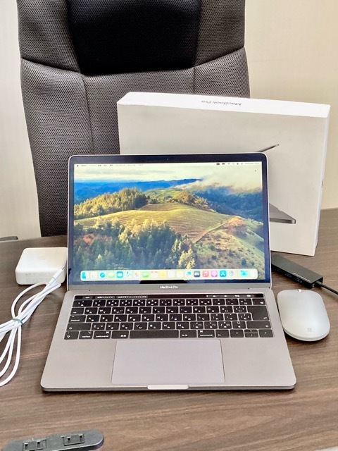 美品 おまけ付☆ MacBook Pro 13.3インチ 2019年 MUHN2J/A Touch Bar搭載 A2159［Core i5 1.4GHz/8GB/SSD128GB］
