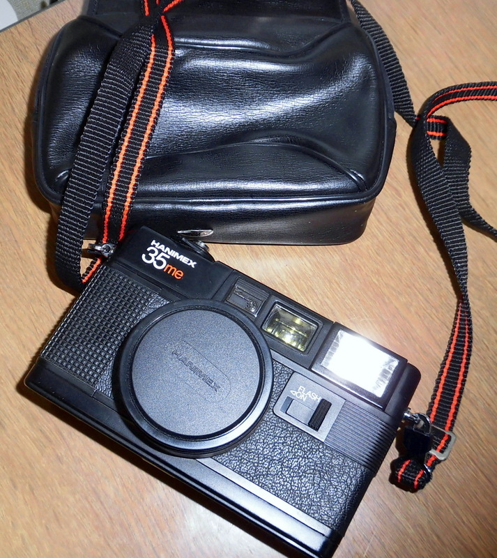HANIMEX 35me コンパクトカメラ フイルムカメラ ケース付 動作品 綺麗