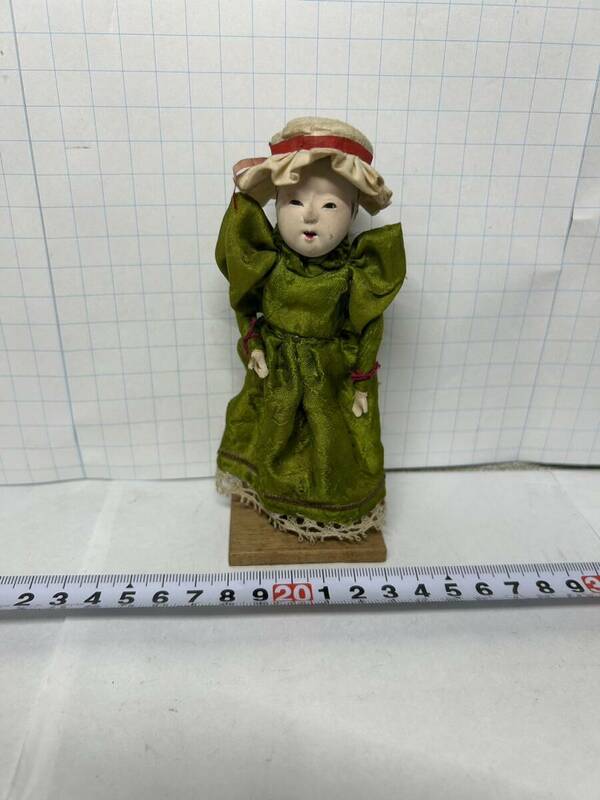 市松人形 人形 アンティーク レトロ 昭和レトロ ヴィンテージ 日本人形 手のひらサイズ キャラクター ドール JAPAN 日本