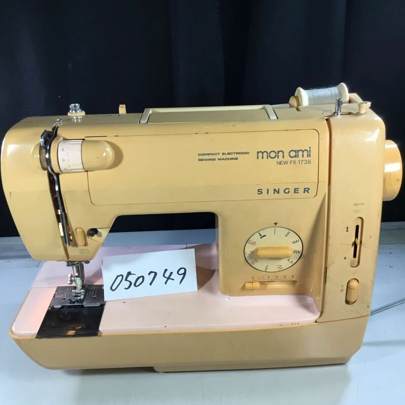(050749F) SINGER Monami new FX1738 年式不明 ミシン ジャンク品