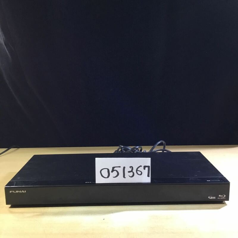 【送料無料】(051367F) 2018年製 FUNAI FBR-HW1010 ブルーレイディスクレコーダー ジャンク品