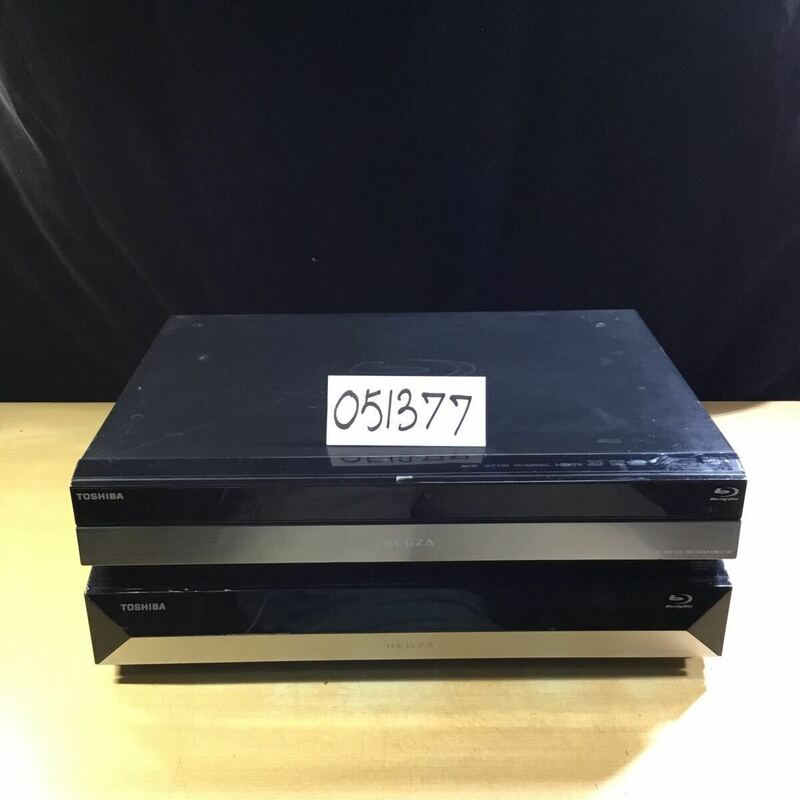 (051377G) TOSHIBA DBR-Z150 / RD-BZ700 ブルーレイディスクレコーダー ジャンク品 2台セット