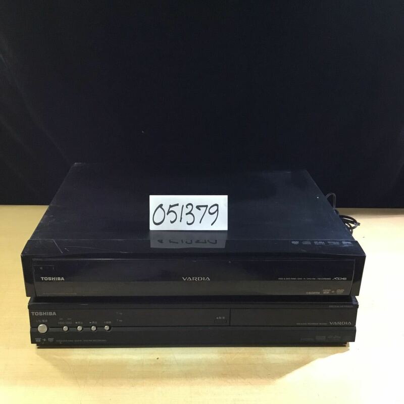(051379G) TOSHIBA RD-E301 / RD-S304K ブルーレイディスクレコーダー ジャンク品 2台セット
