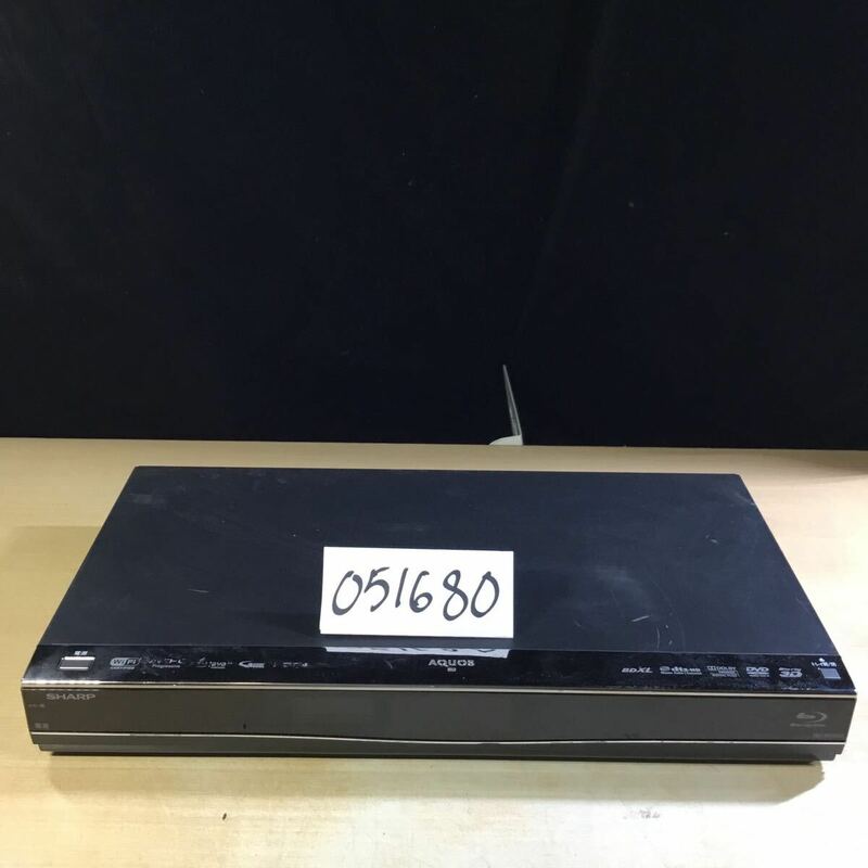 【送料無料】(051680F) 2014年製 SHARP BD-W1500 ブルーレイディスクレコーダー ジャンク品