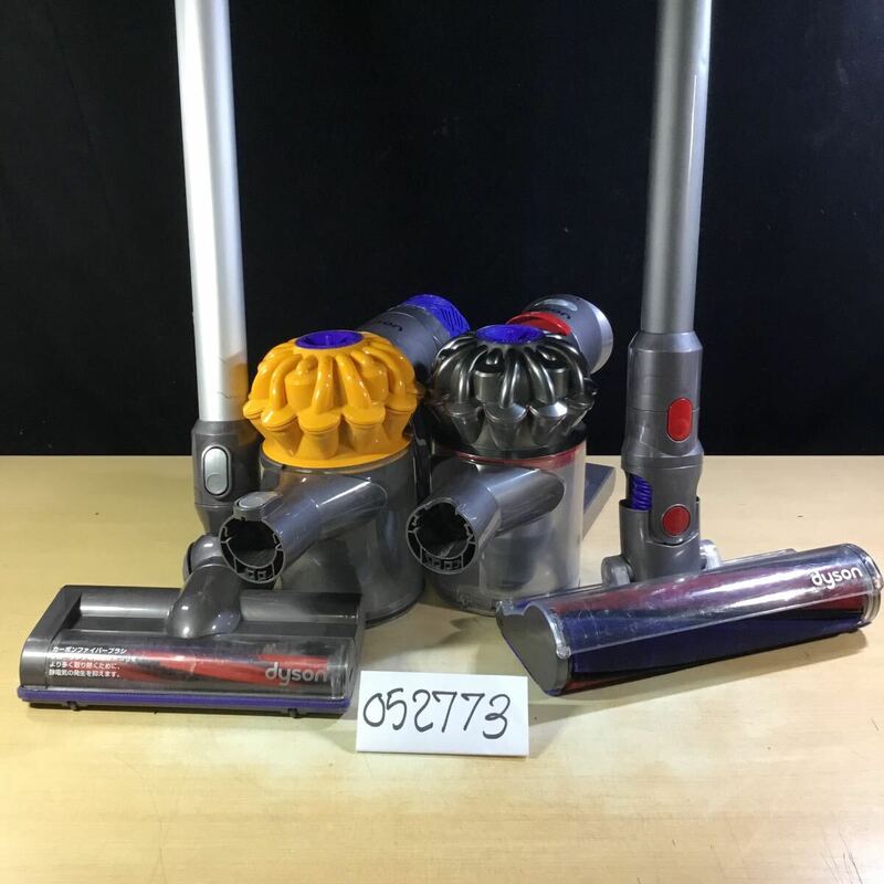 (052773G) dyson SV07 SV10 サイクロン式コードレスクリーナー ジャンク品 2台セット