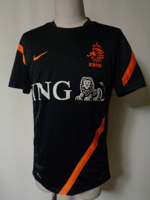 オランダ 代表 トレーニングウェア プラクティスシャツ ユニフォーム M ナイキ NIKE Netherland サッカー シャツ