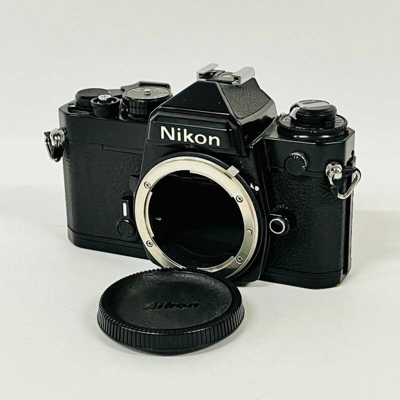 1円~【動作未確認】ニコン Nikon FE ブラック 一眼レフ フィルムカメラ ボディ J130197