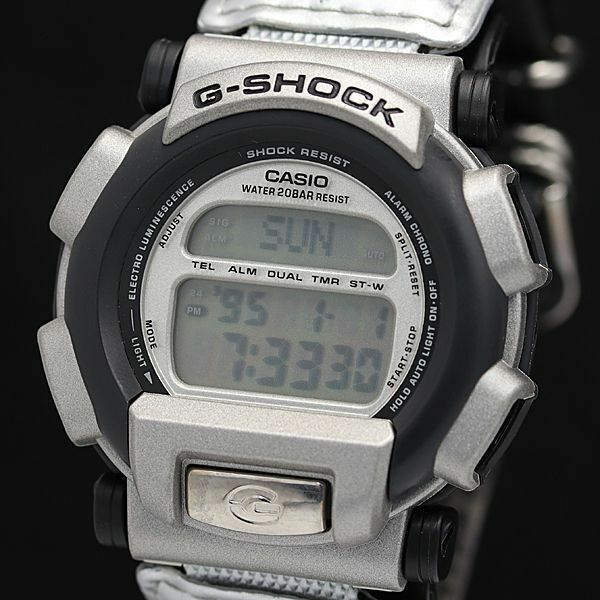 1円 保付き 稼働 カシオ Gショック QZ デジタル文字盤 DW003 プロテクション メンズ腕時計 KMR 6696000 4JWY