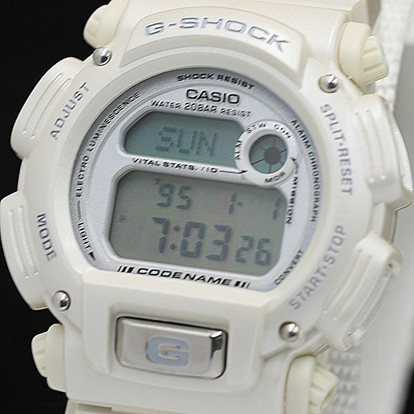 1円 保付き 稼働 カシオ Gショック QZ デジタル文字盤 コードネーム アラスカ DW-8800 メンズ腕時計 KMR 6696000 4JWY