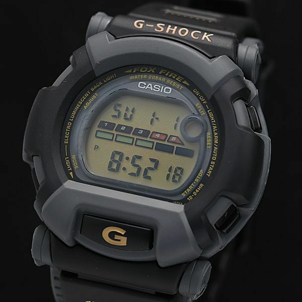 1円 保付き 稼働 カシオ Gショック QZ デジタル文字盤 DW-002 フォックスファイヤー メンズ腕時計 KMR 6696000 4JWY