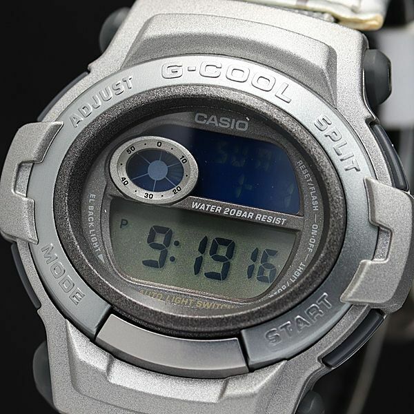 1円 保付き 稼働 カシオ Gショック QZ デジタル文字盤 G-COOL GT-003 メンズ腕時計 KMR 6696000 4JWY