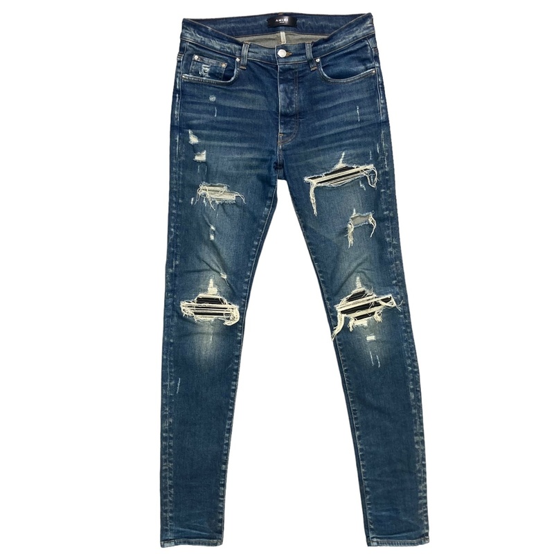 【中古】｜AMIRI アミリ MX1 クラッシュストレッチスキニーデニムパンツ 32 ジーンズ