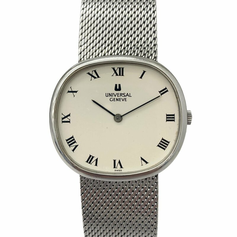 【未使用】｜UNIVERSAL GENEVE ユニバーサル ジュネーブ 842125 WHITE SHADOW メンズ 手巻き 腕時計