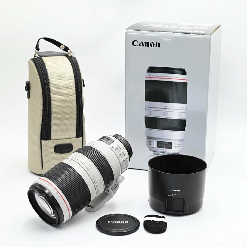 Canon キヤノン 望遠ズームレンズ EF100-400mm F4.5-5.6L IS II USM フルサイズ対応 EF100-400LIS2 交換レンズ