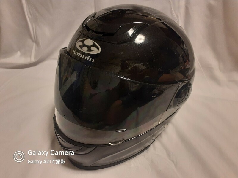 OGK KABUTO オージーケーカブト AFFID アフィード システムヘルメット ブラック XLサイズ used PSCマークあり 