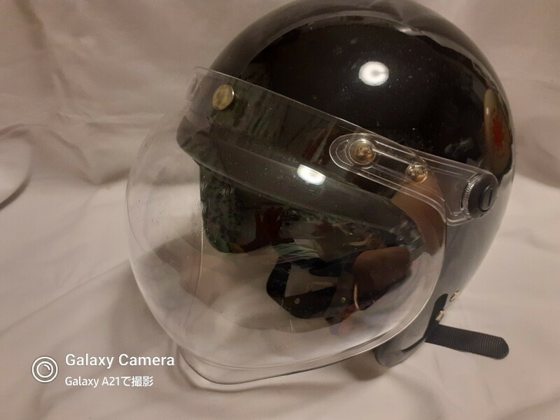 カスタムジャパン:ジェットヘルメット:used:スモールジェットヘルメット:58~60cm FREE PSC