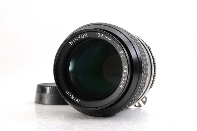 ニコン Nikon NIKKOR 105mm f2.5 Ai MF 一眼カメラレンズ 管GG3025