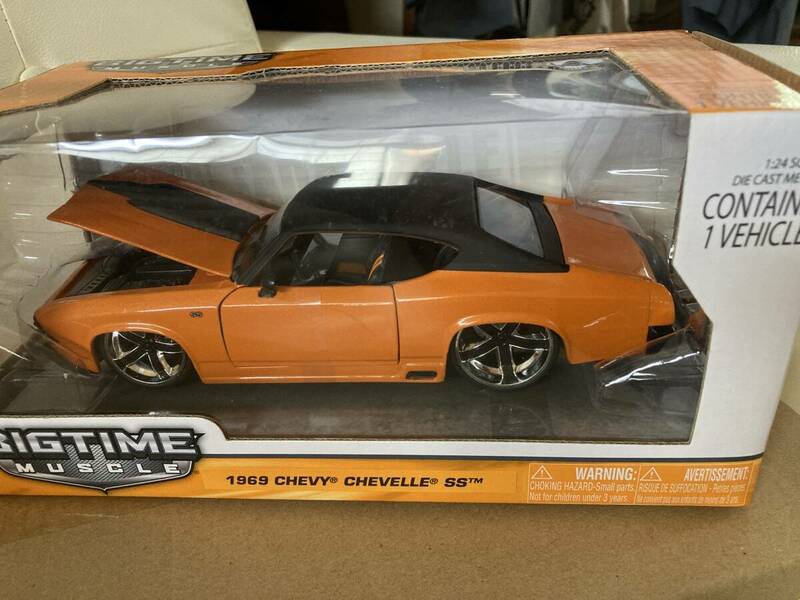 Jada 1/24 1969 CHEVY CHEVELLE SS BIG TIME MUSCLE②
