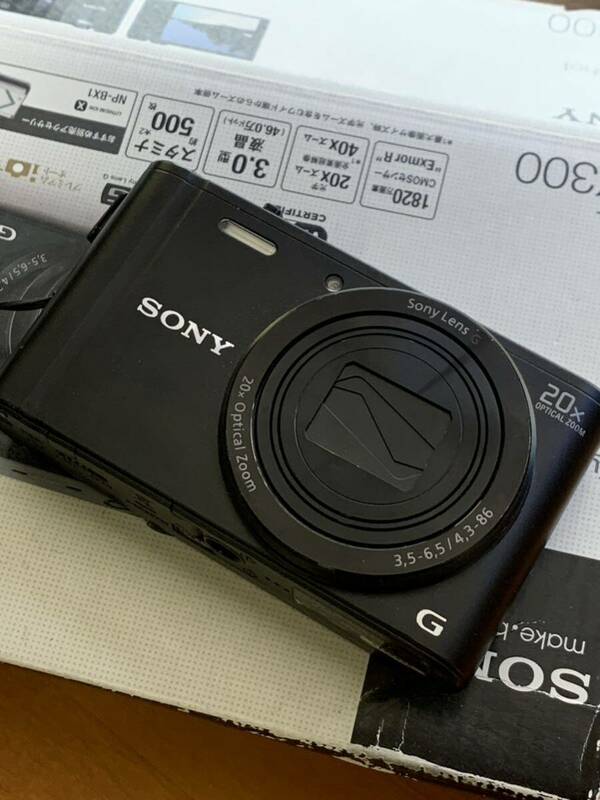 SONY/コンパクトデジタルカメラ/DSC-WX300 ブラック