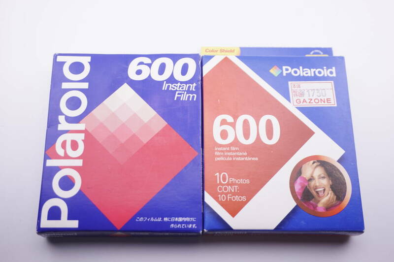 【未開封】　２個セット　（２０枚）　ポラロイド　600　インスタント フィルム　Polaroid