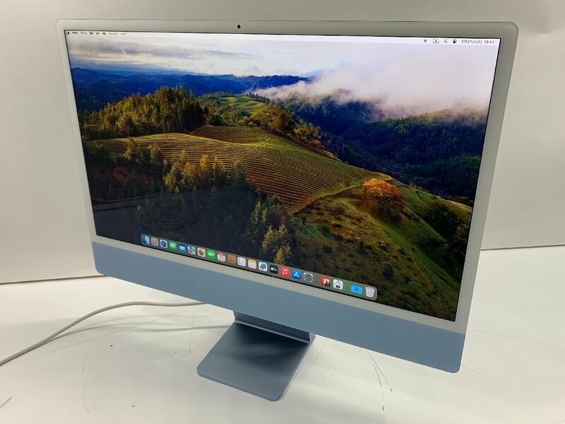 Apple iMac A2438 (24-inch, M1,2021) ブルー [Dmc]