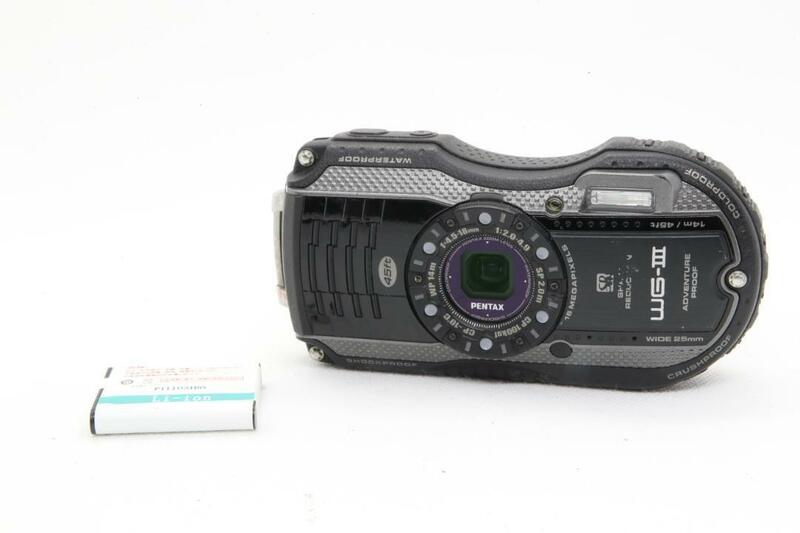 【D2148】 PENTAX WG-Ⅲ ブラック ペンタックス