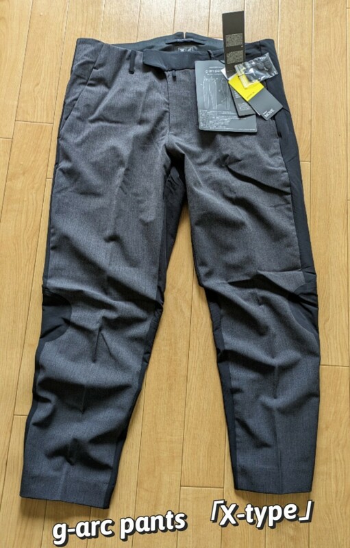 デサントゴルフ g-arc pants 「X-type」 高いパフォーマンスを生み出す はっ水 スラックス◆メンズ ボトムス◆未使用品 訳あり