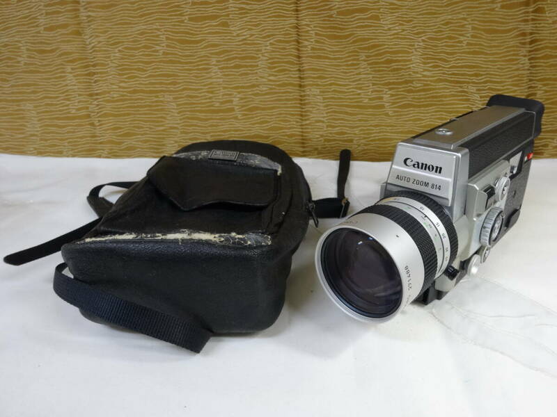 【キャノン 8mmカメラ】ジャンク品 不稼働品 Canon AUTO ZOOM 814 ELECTRONIC フィルムカメラ 精密機器【A7-4①】0523