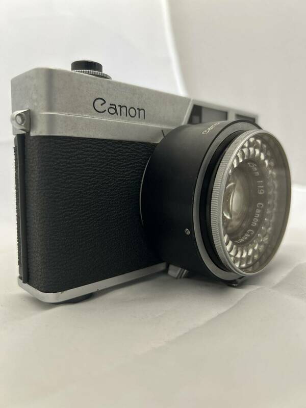 CANON CANONETフィルムカメラ /SE45mm 1:1.9 付属品専用ケース(破損有）