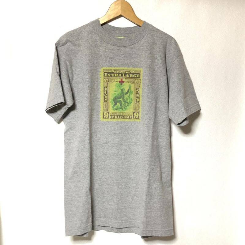 XLARGE 90s Tシャツ [ M ] 初期 USA製 ヴィンテージ/ エクストララージ 初期/ 古着 Xラージ 半袖 切手