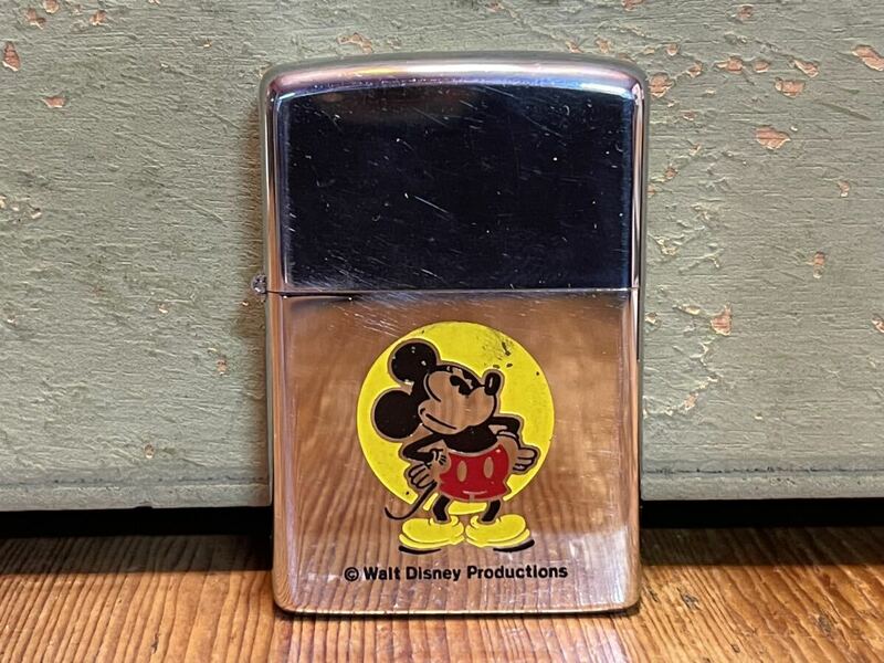 希少 レア 1976年製 Zippo ジッポ ライター ミッキー ディズニー Disney ビンテージ vintage