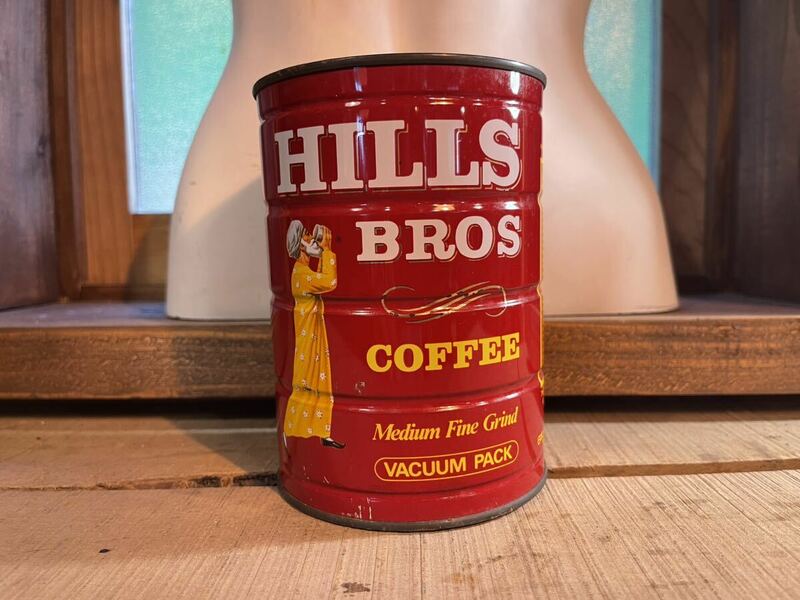 HILLS BROS ヒルズブロスコーヒー コーヒー缶 ティン缶