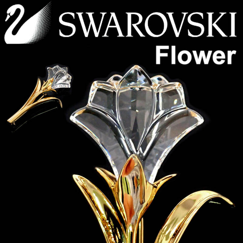 スワロフスキー ブローチ Flower Brooch SWAROVSKI