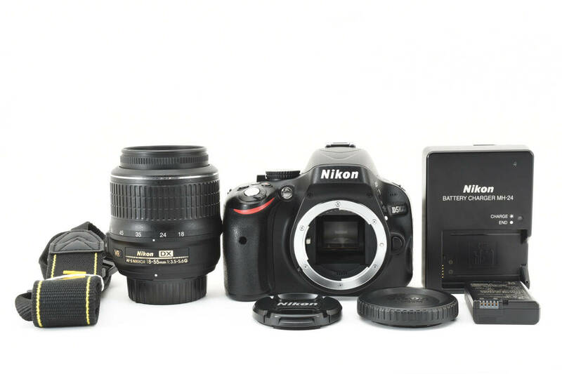 ■ 極少ショット数3112回 ■ ニコン Nikon D5100 18-55 VR レンズキット　A515S113S425DK C534