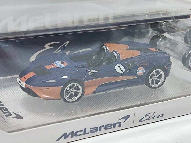 CM MODEL 1/64 McLaren Elva Gulf [CM64-Elva-11] /CMモデル/マクラーレン エルバ ガルフ/ブルース・マクラーレン