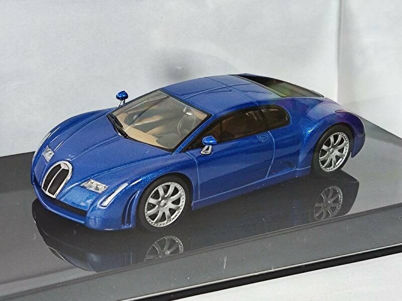 AutoArt 1/43 BUGATTI 18.3 CHIRON Concept (Blue) [50911]/オートアート/ブガッティ シロン コンセプト ブルー/Italdesign/イタルデザイン