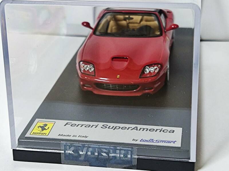 LookSmart 1/43 Ferrari Super America 2004 [LS126A] /ルックスマート/京商/フェラーリ スーパーアメリカ/ MRコレクション メイクアップ等