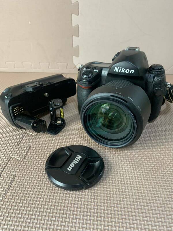 【1円】コレクター放出品 Nikon ニコン F6 デジタル一眼レフカメラ NIKKOR 24-85mm MB-40 通電確認済み 現状品